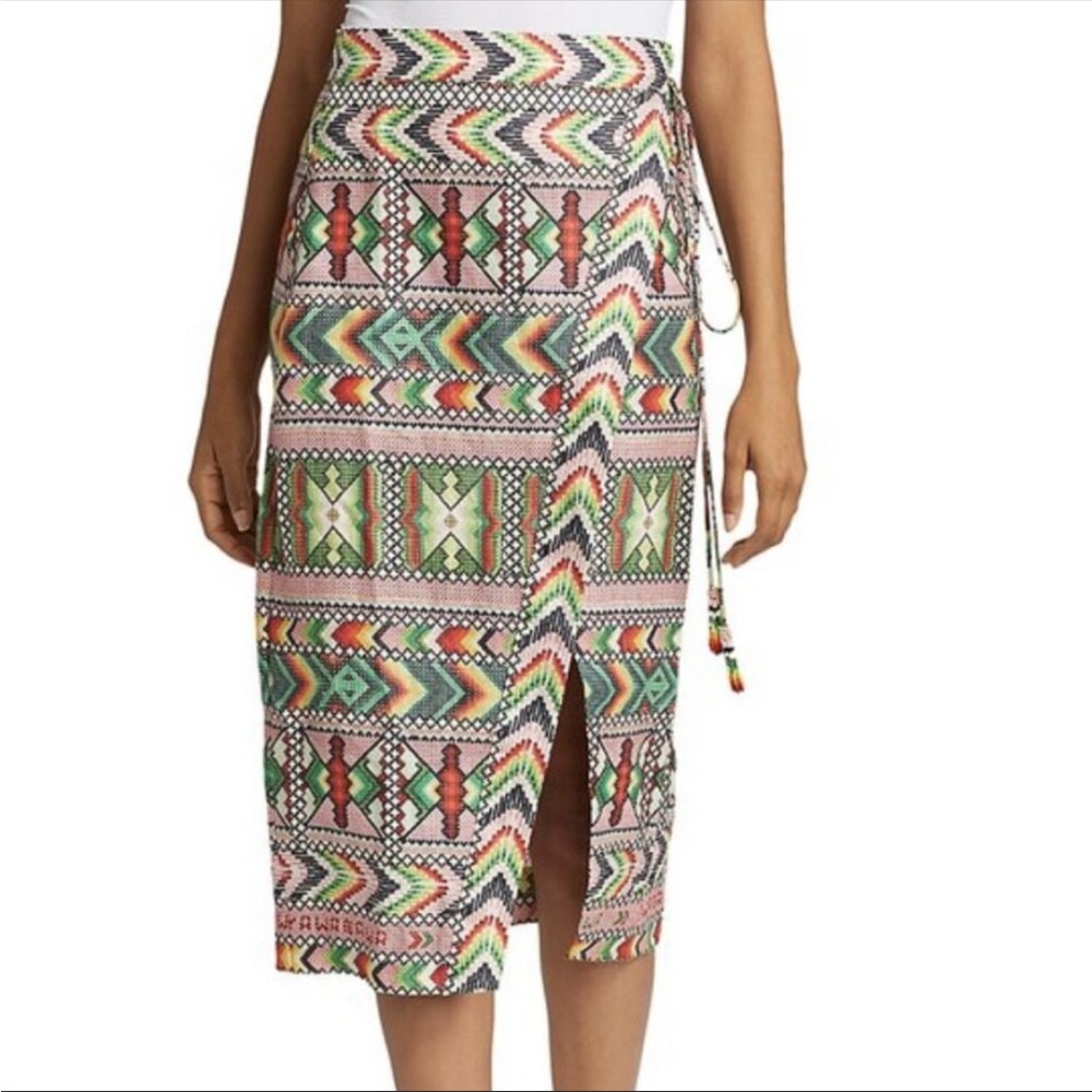 FARM Rio wrap skirt size M
